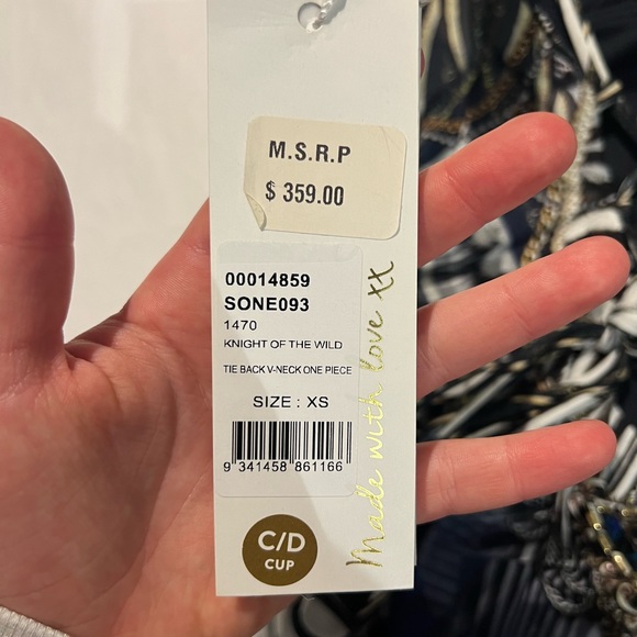 NWT Camilla One Piece "KNIGHT OF THE WILD" - Picture 2 of 6